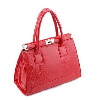 MIQIANLIN Womens Fashion PU Leather Handbag(Red)