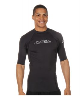 ONeill Basic Skins S/S Crew Mens Swimwear (Black)