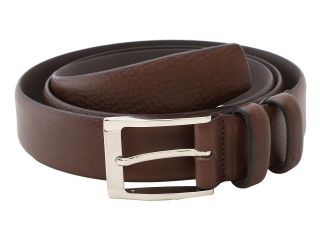 Florsheim Full Grain Feathered Edge Leather Belt Mens Belts (Brown)
