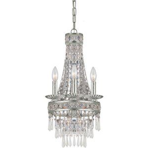 Crystorama Lighting CRY 5263 OS CL MWP Mercer Chandelier Hand Polished