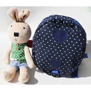 Childrens Dot Stereo Cartoon Safety Harness Backpack(Rabbit)