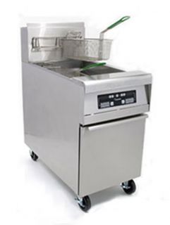 Frymaster / Dean Open Chicken Fish Fryer w/ Millivolt Controller & 80 lb Capacity Stainless NG