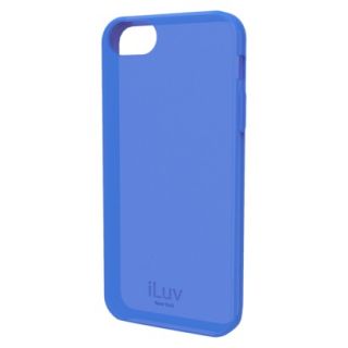 iLuv Gelato l Soft Case for iPhone 5/5s   Blue (ICA7T306BLU)