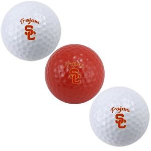 USC Trojans Team Golf 3pk Golf Ball Set