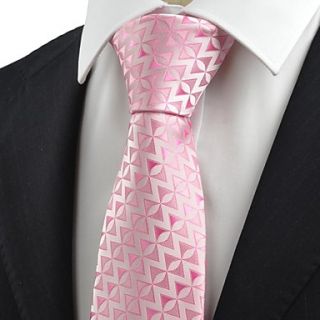 Tie New Pink Arrow Pattern Unique Mens Tie Necktie Love Wedding Holiday Gift
