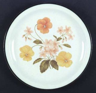International Waverly Dinner Plate, Fine China Dinnerware   Yellow/Orange Floral