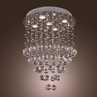 Crystal Chandelier with 5 lights   Baroque Design (K9 Crystal)