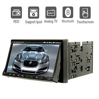 7 inch 2 Din TFT Screen In Dash Car DVD Player With Bluetooth,RDS,iPod Input,TV