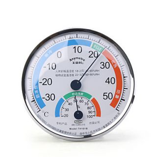 Indoor Wall Hygrometer Thermometer With Wet Humidity