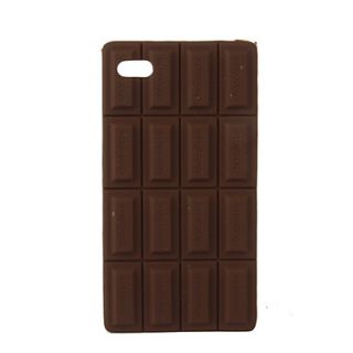 Chocolate Bar Silicone Case for iPhone 4