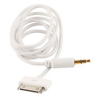 3.5mm Audio Aux Stereo Cable for iPhone, iPad and iPod(100 CM Length)