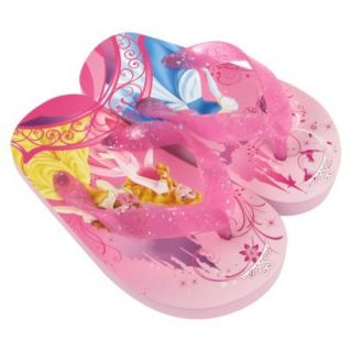 Toddler Girls Disney Princesses Flip Flop Sandals   Pink 8