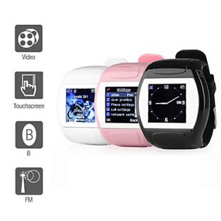 MQ007 Super Cool   1.5 Inch Watch Cell Phone (Bluetooth, FM)