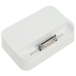 Charging Sync Cradle Dock for Apple iPhone 4 (White)