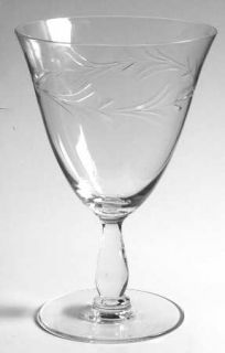 Cambridge Festoon Water Goblet   Stem #3790,Cut #1071