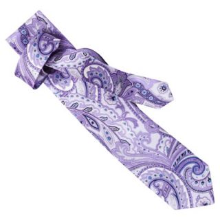 Merona Mens Printed Paisley Tie