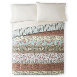 Home Expressions Jacobean Stripe Quilt