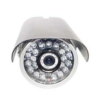All Metal Camera with Sony 1/3 CCD Color Lens and 30 Night Vision Infrared LEDs