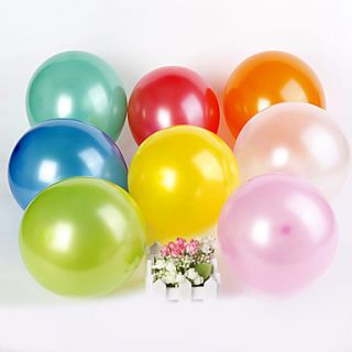 Solid Color Round Ballon (set of 100)