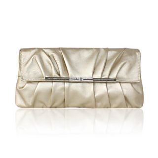 Faux Leather With Rhinestone Evening Handbags/ Clutches More Colors Available