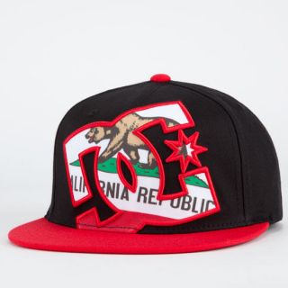 Cali Mens Hat Black/Red In Sizes S/M, L/Xl For Men 212012126