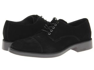 Calvin Klein Lenny Mens Lace Up Cap Toe Shoes (Black)