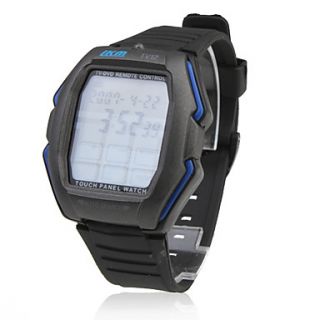 Touch Panel TV/DVD/VCR Remote Controlled Wrist Watch