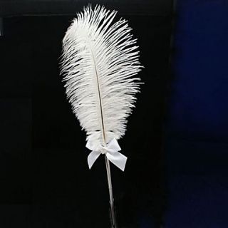 Ostrich Feather Wedding Pen (More Colors)