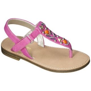 Toddler Girls Cherokee Jolanda Thong Sandals   Pink 7