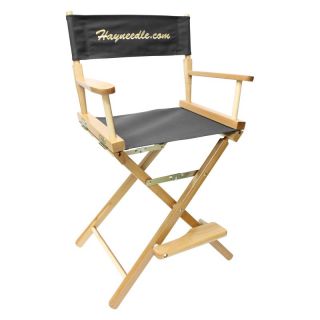 Gold Medal 24 in. Contemporary Personalized Counter Height Directors Chair