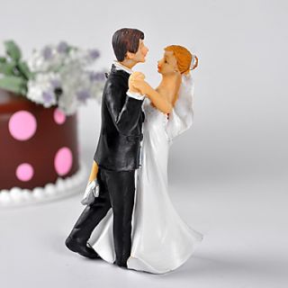Sexy Dancing Bride Groom Figurine Wedding Cake Topper