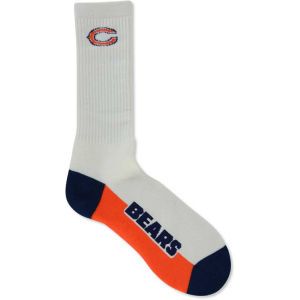 Chicago Bears For Bare Feet Crew White 506 Sock