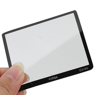 Fotga Premium LCD Screen Panel Protector Glass for Nikon D3100