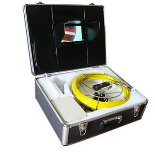 20m Cable Pipe and Wall Inspection System with 7 Inch TFT Screen