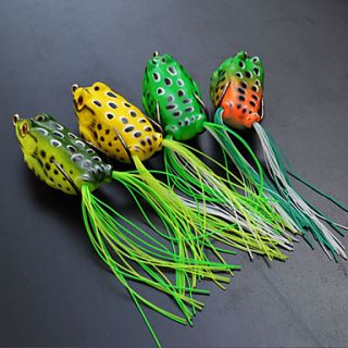 Soft Bait Frog 55MM 13G Sinking Plastic Fishing Lure (Color Assorted)