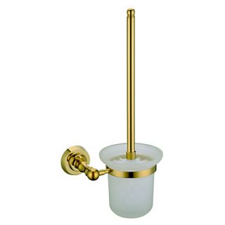 Contemporary Ti PVD Wall mounted Toilet Brush Holder
