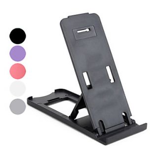 Desktop Stand with Adjustable Angle for iPad and Other Tablets (Assorted Colors)