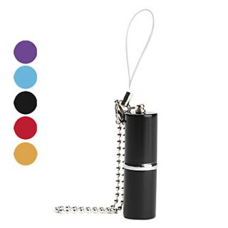 32GB Lipstick Style USB Flash Drive Keychain (Assorted Colors)