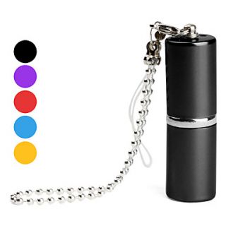 16GB Lipstick Style USB Flash Drive Keychain (Assorted Colors)