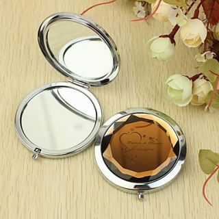 Personalized Make Up Compact   Heart (More Colors)