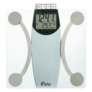 Weight Watchers Glass Body Analysis Scale Multicolor   WW67N