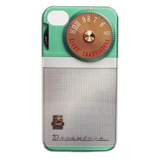 Old School Radio Style Hard Back Case for iPhone 4 and 4S