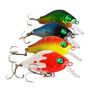Hard Bait Crank 55MM 8G Sinking Fishing Lure (Color Assorted)