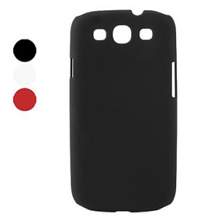 Simple Style Pattern Hard Case for Samsung Galaxy S3 I9300 (Assorted Colors)
