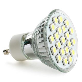 GU10 5050 SMD 21 LED White 200 220LM Light Bulb (230V, 3 3.5W)