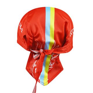 KOOPLUS Mens 100% Polyester Cycling Headscarf (Red)