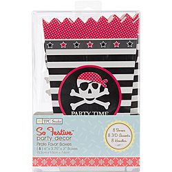 Westrim Crafts Pirate Favor Paper Party Box Kit (pack Of Eight)