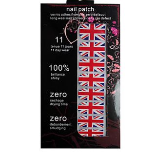 Full Cover Flag Of UK Style Nail Stickers