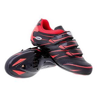 Cycling Road SPD Shoes With Fiberglass Sole And PVC Leather Upper Can Compatibility SPD,Look,SPD R,SPD SL