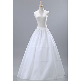 Nylon Medium Fullness Slip Floor Length Women Wedding Petticoats